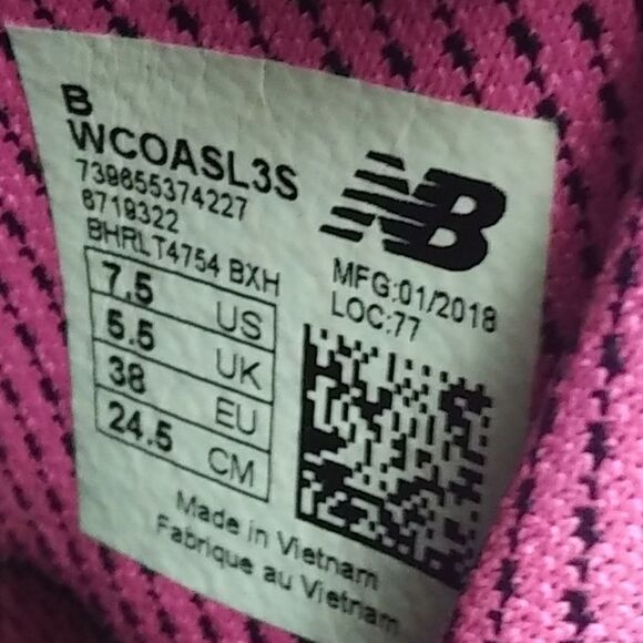 New Balance FuelCore Coast V3 Running Shoes Sneakers Women's Size 7.5 B Pink - Picture 8 of 8